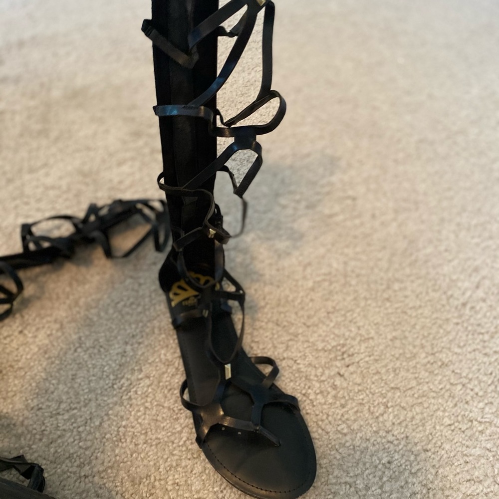 Fergalicious Black Sandals